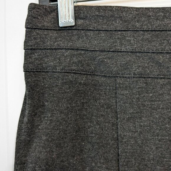 CAbi Miranda Gray Pencil Skirt Womens Size 4 Paneled Charcoal Back-Zip Stretch - Picture 10 of 16